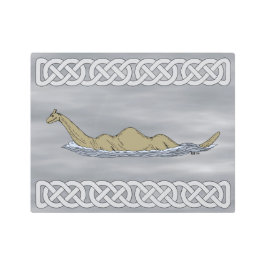 ネッシー・ザ・ロック・ネス・モンスター メタルプリント