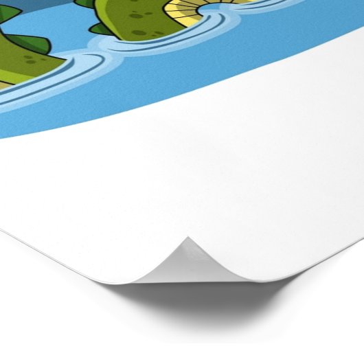 ネッシー ポスター (角)