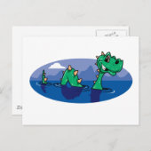 ネッシー ポストカード (正面/裏面)