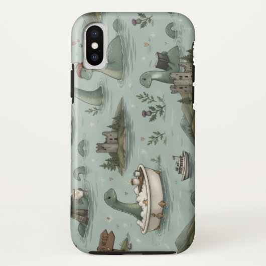 ネッシー  Case-Mate iPhoneケース (裏面)