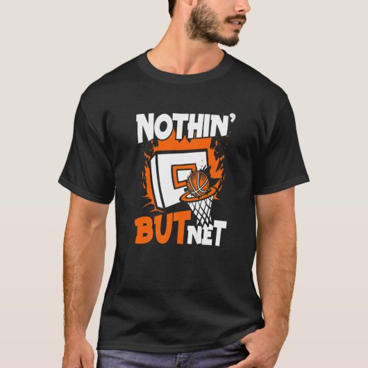 ネッティングのみ プロ選手 プロバスケ Tシャツ (正面)