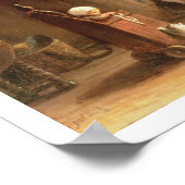 ネットの修復(パネル上の油) ポスター (角)