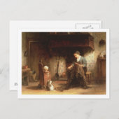 ネットの修復(パネル上の油) ポストカード (正面/裏面)