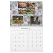 ネットの猫友達 カレンダー (2月 2027)