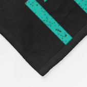 ネットの落下とクリア私はここにいるおもしろい理由 フリースブランケット (角)