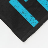 ネットの落下とクリア私はここにいるおもしろい理由 フリースブランケット (角)