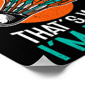 ネットの落下とクリア私はここにいるおもしろい理由 ポスター (角)