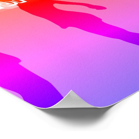 ネットやる気を起こさせるボール写真引用文 ポスター (角)