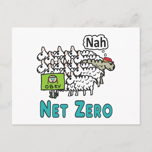 ネットゼロ ポストカード (正面)