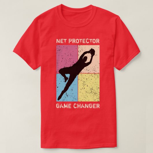 ネットプロテクターゲームチェンジャー Tシャツ (デザイン正面)