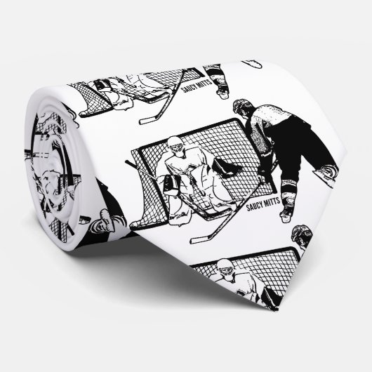 ネットホッケーで撮影 ネクタイ (ロール)