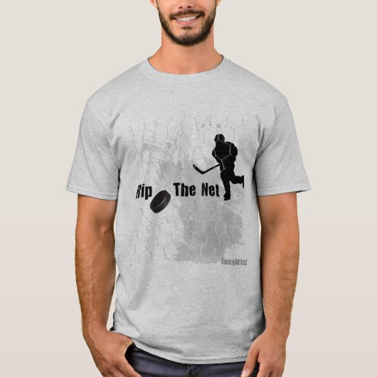 ネットホッケーを取り込む Tシャツ (正面)