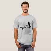 ネットホッケーを取り込む Tシャツ (正面フル)