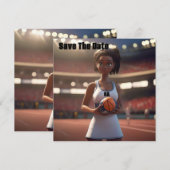 ネットボールの娘。 セーブザデート (正面/裏面)