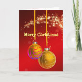 ネットボールの球のテーマのクリスマスの挨拶 シーズンカード (正面)