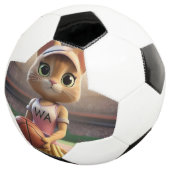 ネットボールの雌猫。 サッカーボール (3/4)