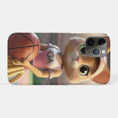 ネットボールの雌猫。 Case-Mate iPhoneケース (裏面(横))
