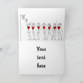 ネットボールコーチの誕生日 カード (内部)