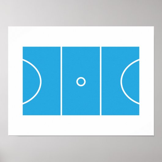 ネットボールコート ポスター (正面)