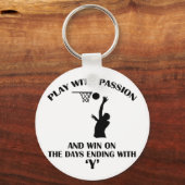 ネットボールデザイン キーホルダー (正面)