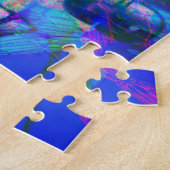 ネットボールプレーヤーの位置および写真の引用文 ジグソーパズル (側面)