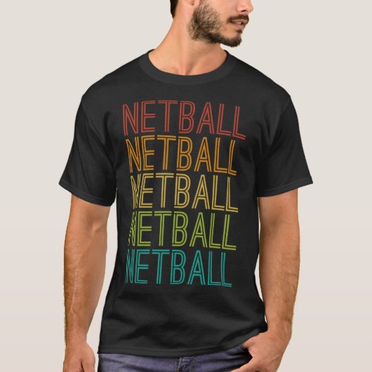 ネットボールヴィンテージ Tシャツ (正面)
