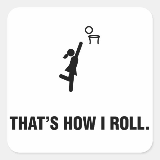 ネットボール スクエアシール (正面)