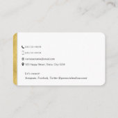 ネットモダンワーキングソーシャルメディアQRコードトレンディーBusi 名刺 (裏面)