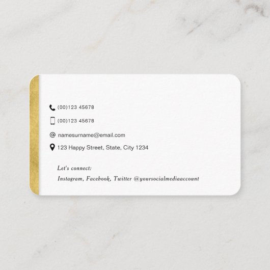 ネットモダンワーキングソーシャルメディアQRコードトレンディーBusi 名刺 (裏面)