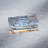 ネットワーキングを広告するLMHCのカウンセラーの磁石 マグネット名刺 (インサイチュ)