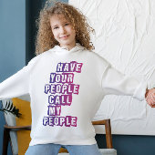 ネットワーキングChic:あなたの人々は私の人々と呼ばれる Tシャツ