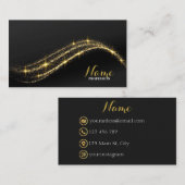 ネットワークイベントで目立つのに最適 名刺 (正面/裏面)