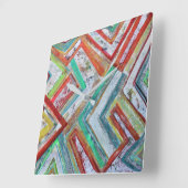 ネットワークウォールクロック スクエア壁時計 (傾斜)