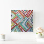 ネットワークウォールクロック スクエア壁時計 (ホーム)