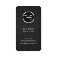 ネットワークエンジニアネットワークポイントアイコン名刺