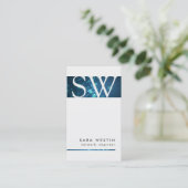 ネットワークエンジニアモノグラム回路名刺 名刺 (スタンド正面)