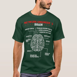ネットワークエンジニアリングBrain Serverネットワークエンジニア Tシャツ