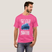 ネットワークセキュリティスペシャリストおよび侵入試験機 Tシャツ (正面フル)