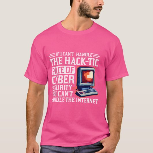 ネットワークセキュリティスペシャリストおよび侵入試験機 Tシャツ (正面)