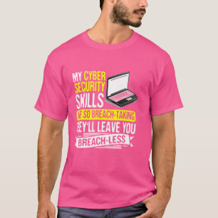 ネットワークセキュリティスペシャリストおよび侵入試験機 Tシャツ