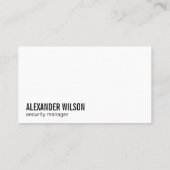 ネットワークセキュリティ | サイバーコーディング 名刺 (裏面)