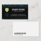 ネットワークセキュリティ | サイバーコーディング 名刺 (正面/裏面)