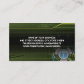 ネットワークセキュリティ |サイバー保護 |コーディング 名刺 (裏面)