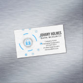 ネットワークセキュリティ |サイバー保護 マグネット名刺 (インサイチュ)