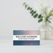 ネットワークテクノロジの背景 名刺 (スタンド正面)