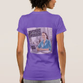 ネットワークマーケターのキャリアTシャツ Tシャツ (裏面)