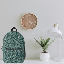 ネットワーク上のティール（緑がかった色） – シームレスなパターン。