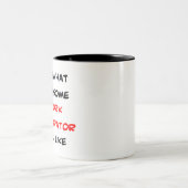 ネットワーク素晴らし管理者 ツートーンマグカップ (中央)