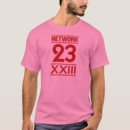 ネットワーク23 Tシャツ (正面)