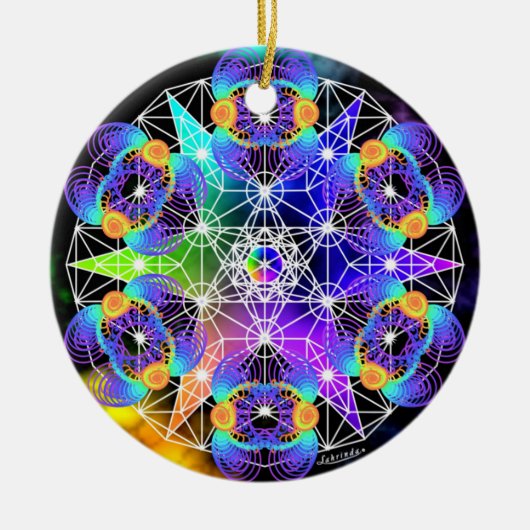 ネットワーク/プロオーガニックセス セラミックオーナメント (正面)
